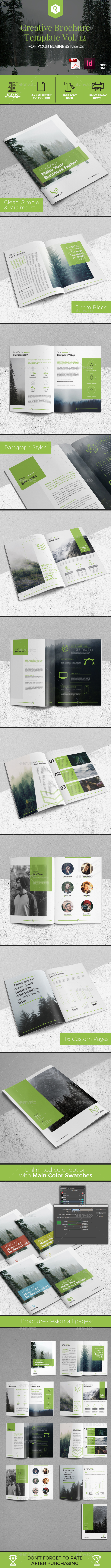 Creative Brochure Template Vol. 12 - Corporate Brochures