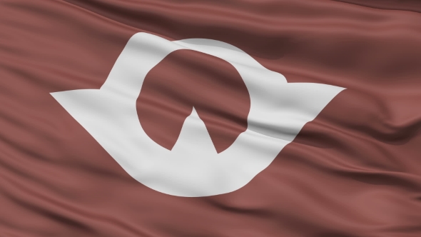Yamaguchi Prefecture  Waving Flag alt