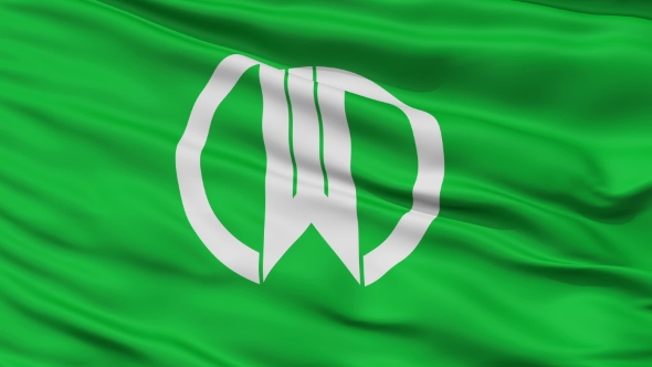 Yamagata Capital City  Waving Flag