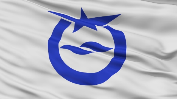 Otsu Capital City  Waving Flag alt