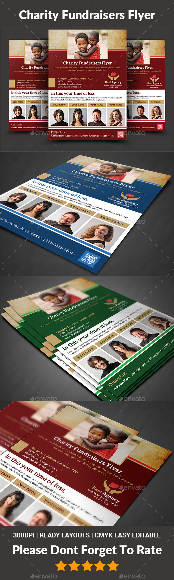 Charity Flyer Templates - Corporate Flyers