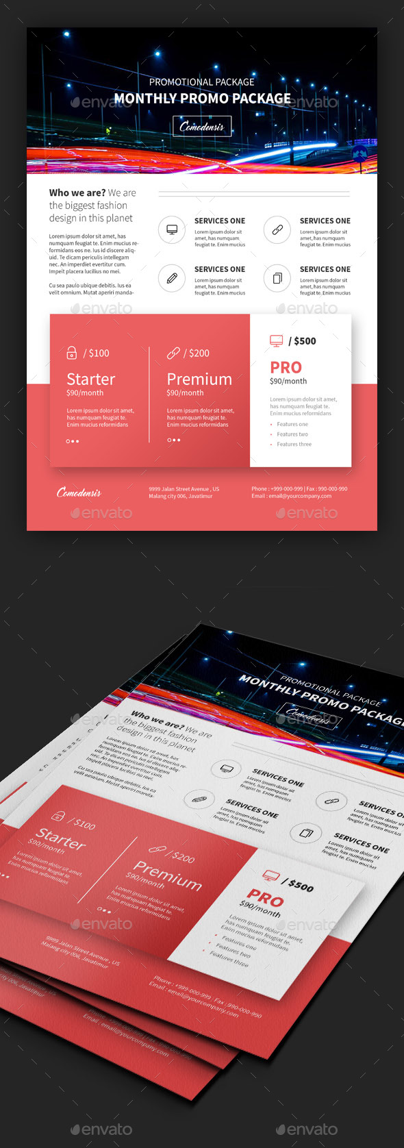 Multipurpose Flyer Price Designs - Corporate Flyers