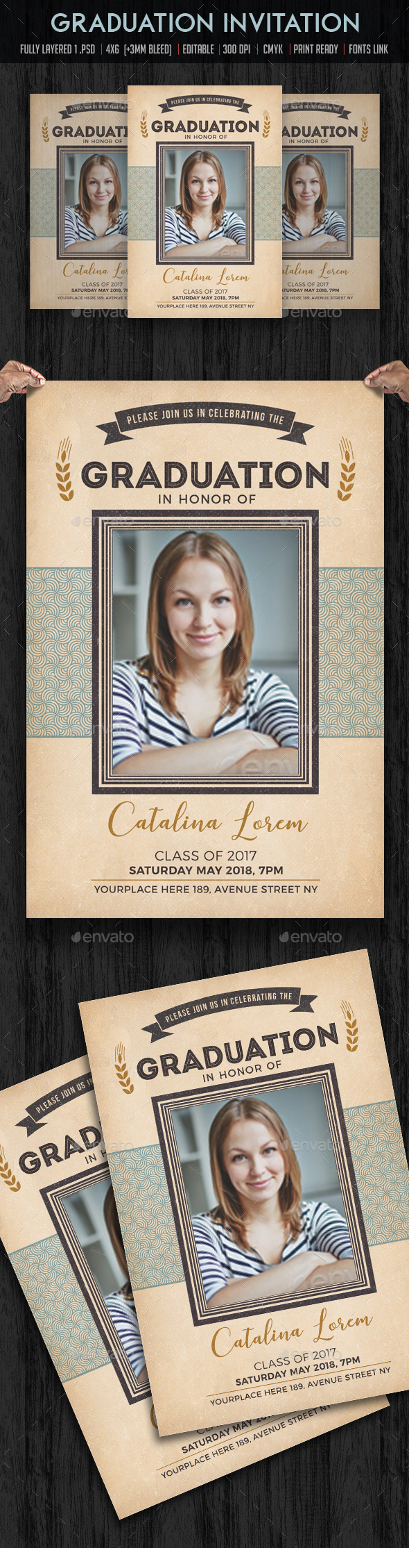 Graduation Invitation - Invitations Cards & Invites