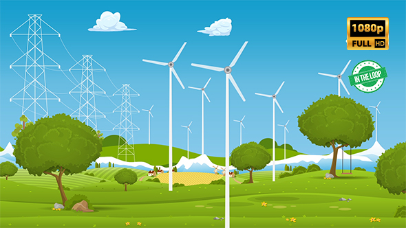 Green Energy Wind Turbine
