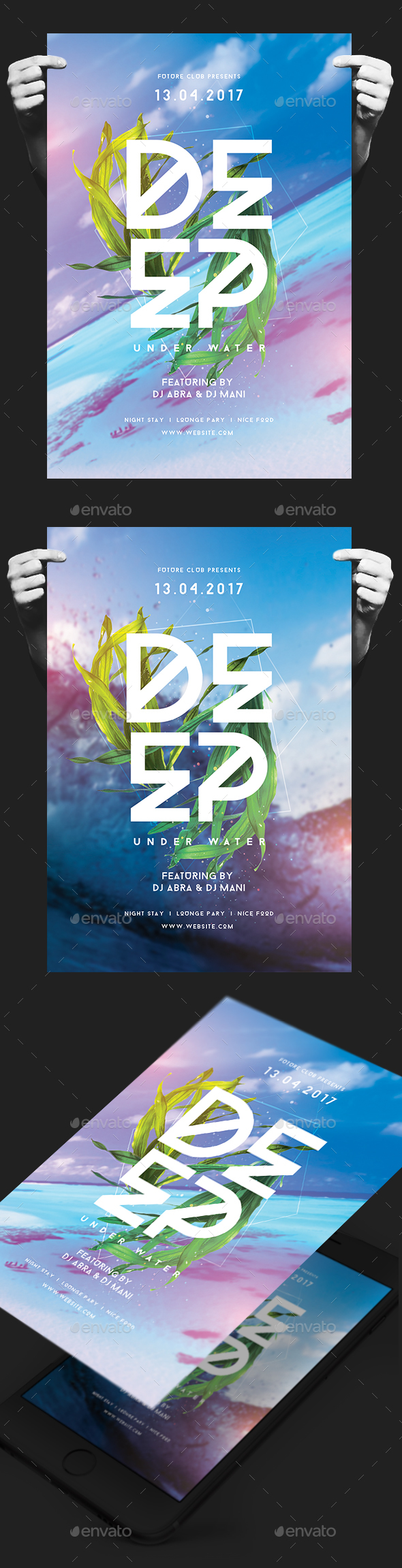 Beach Party Flyer - Clubs & Parties Events