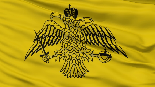 Greek Orthodox Church Religious  Waving Flag alt