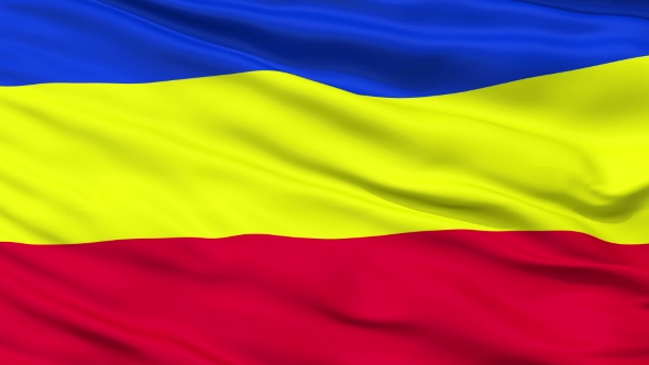 Khmers Kampuchea-Krom Federation Micronation  Waving Flag alt