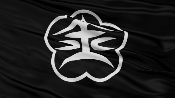 Kanazawa Capital City  Waving Flag alt