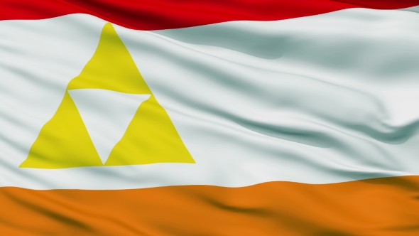 Mount Henadas Micronation  Waving Flag alt