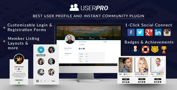 UserPro - User Profiles with Social Login - CodeCanyon Item for Sale