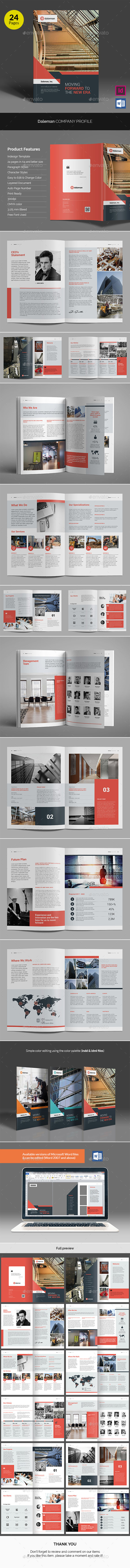 Daleman Company Profile v04 - Corporate Brochures