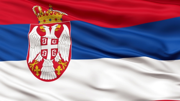 Waving National Flag of Serbia by fckncg | VideoHive