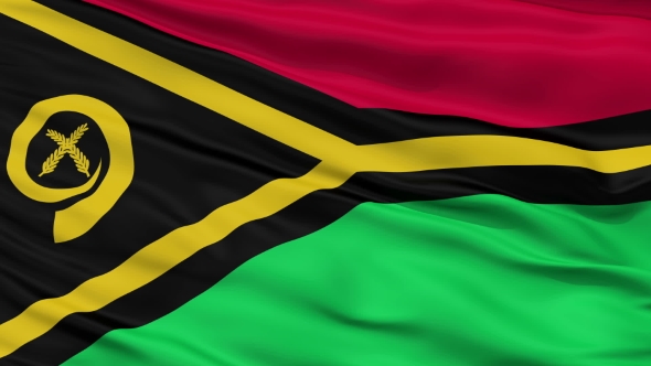 Waving National Flag of Vanuatu, Motion Graphics | VideoHive