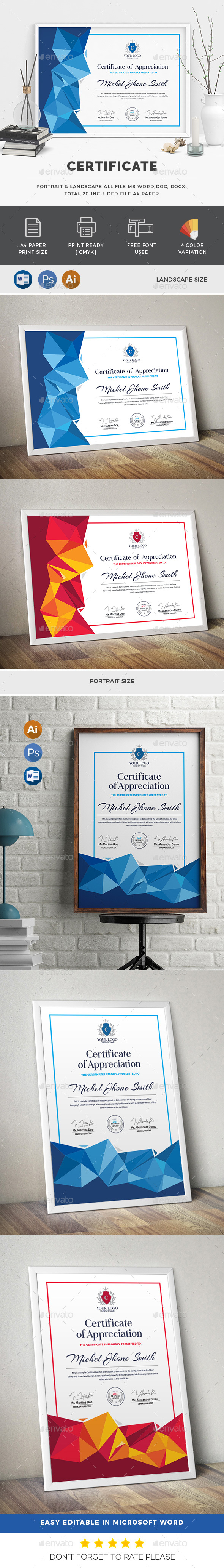 Certificate - Certificates Stationery