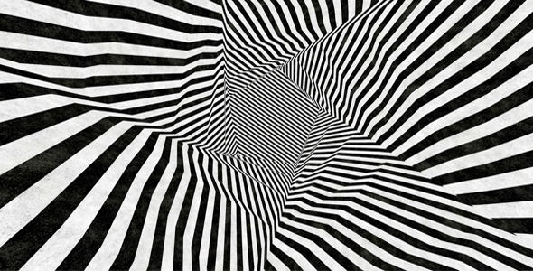 Illusion Black and White Stripes