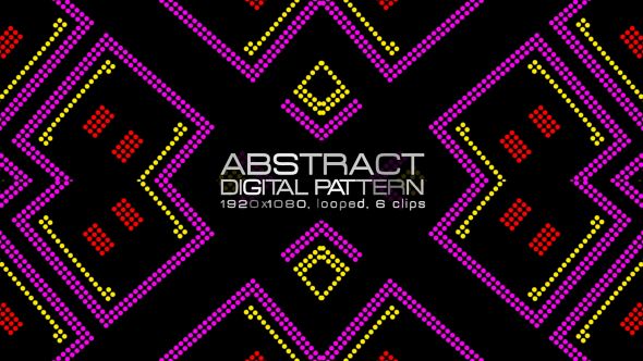 Abstract Digital Pattern VJ Pack alt