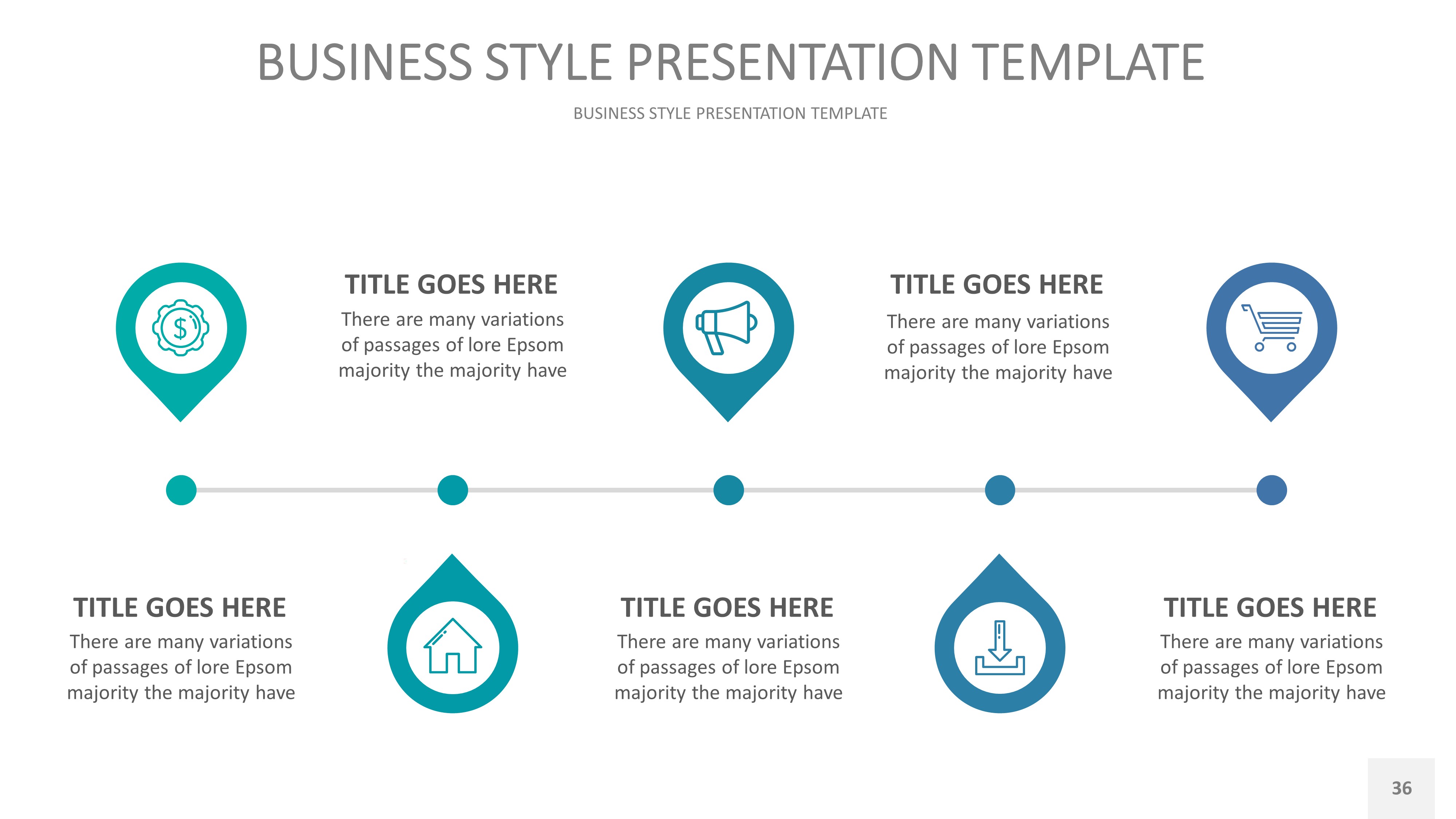 business presentation styles