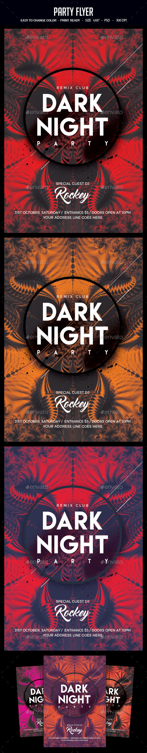 Party Flyer - Clubs & Parties Events