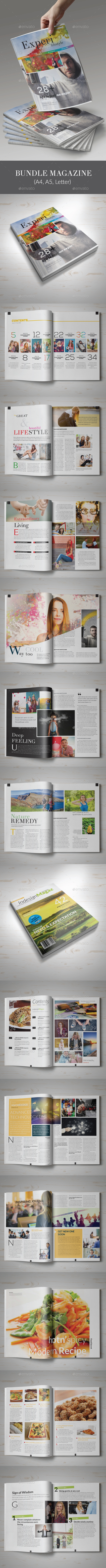 6th Bundle Magazine - Magazines Print Templates