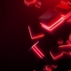 Abstract Red Neon Squares - VideoHive Item for Sale