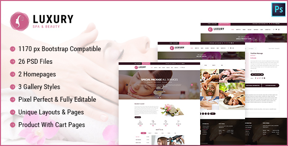 Luxury Spa and - ThemeForest 19892612