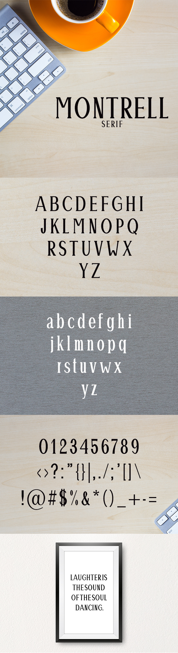 Montrell Serif Typeface - Serif Fonts