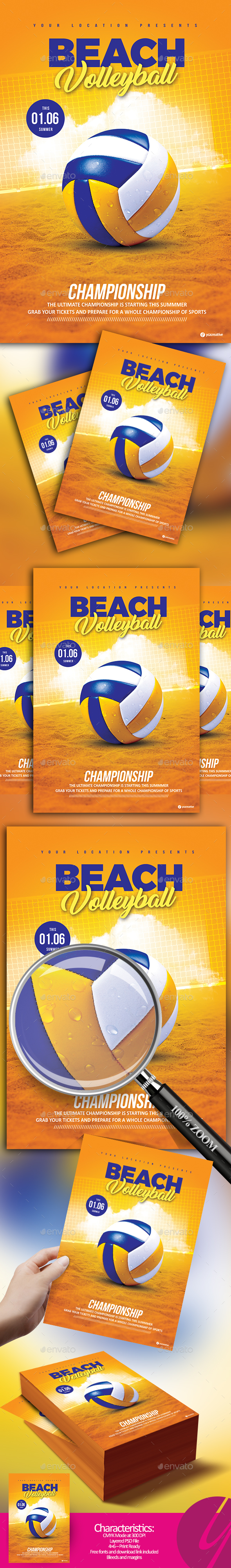 Beach Volleyball Championship - Sports Events