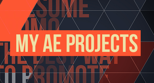 My After Effects Projects