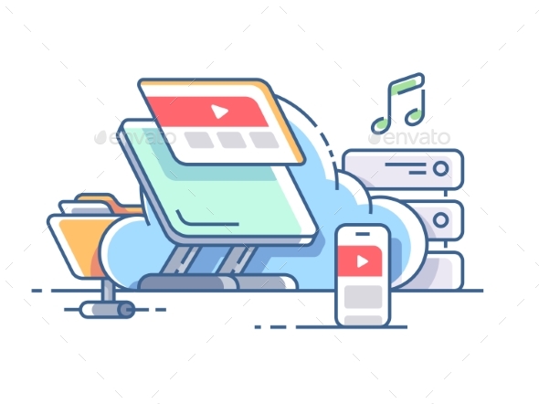 Cloud Data Storage - Miscellaneous Vectors