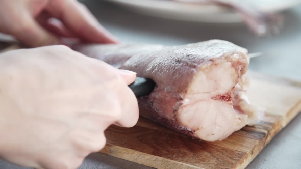 VideoHive The Cook Separates Fish Fillet Chef Prepares Fish for Cooking Dishes with Fish Diet and Healthy 19978215 VideoHive The Cook Separates Fish Fillet Chef Prepares Fish for Cooking Dishes with Fish Diet and Healthy 19978215