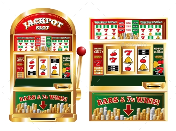 Gambling Slot Machine Composition