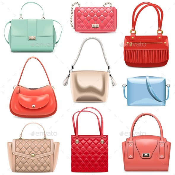 Vector Fashion Handbags - Retail Commercial / Shopping