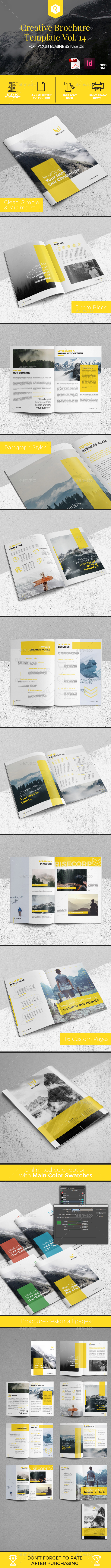 Creative Brochure Template Vol. 14 - Corporate Brochures