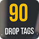 90 Drop Tags - VideoHive Item for Sale