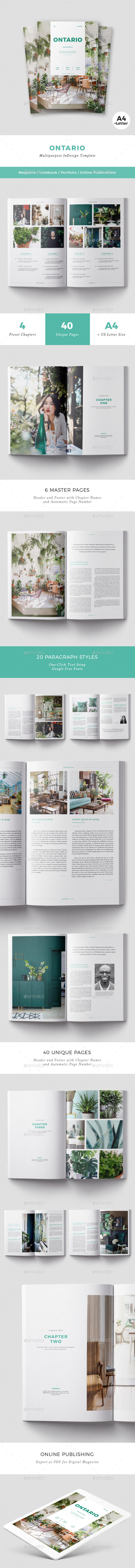 Ontario Magazine - Magazines Print Templates