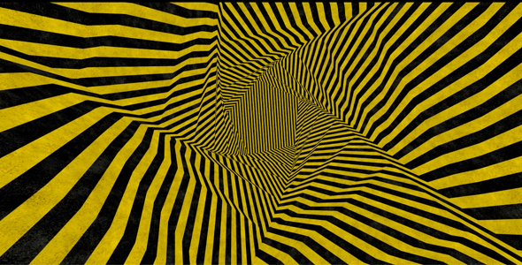 Illusion Yellow and Black Stripes