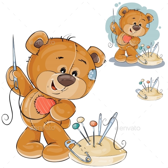 Teddy Bear Sewing - Animals Characters