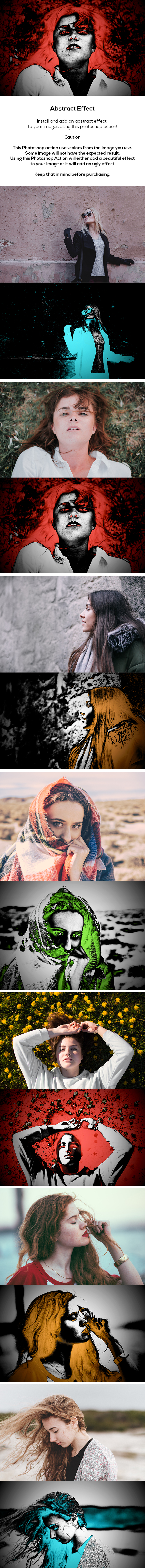 Abstract Effect Action - Photo Effects Actions