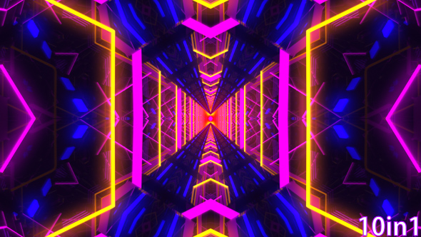 Neon Background Lights