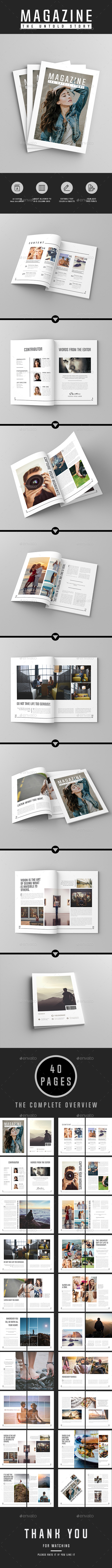 Magazine - Magazines Print Templates