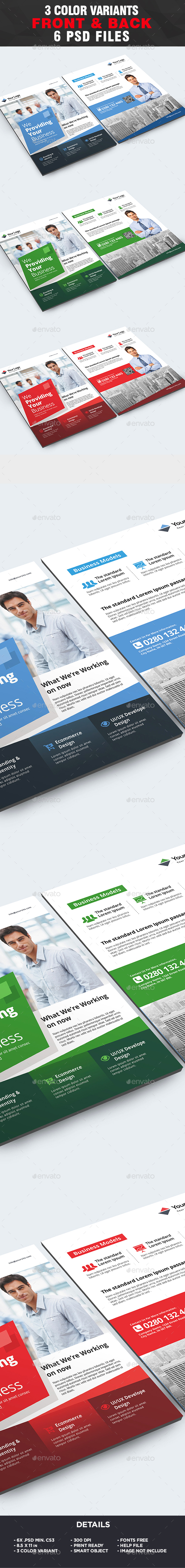 Corporate Flyer Template - Business Flyer Template - Corporate Flyers