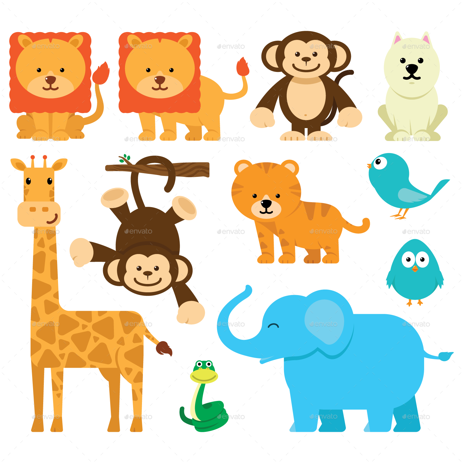 Trending Cute Animals Wallpaper Cartoon PNG - Temal