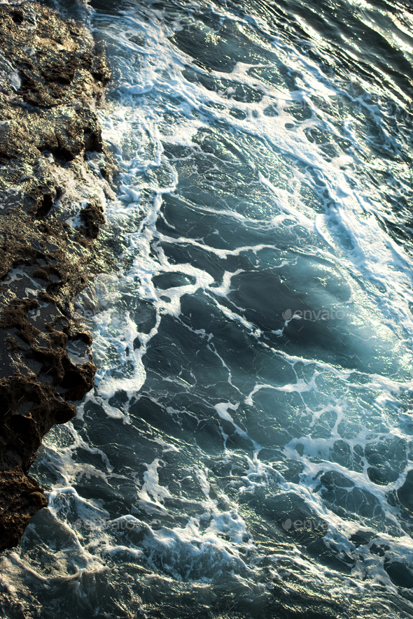 Sea on the rocks - Stock Photo - Images