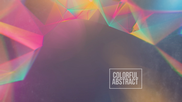 Colorful Abstract Overlay And Background Loop V2