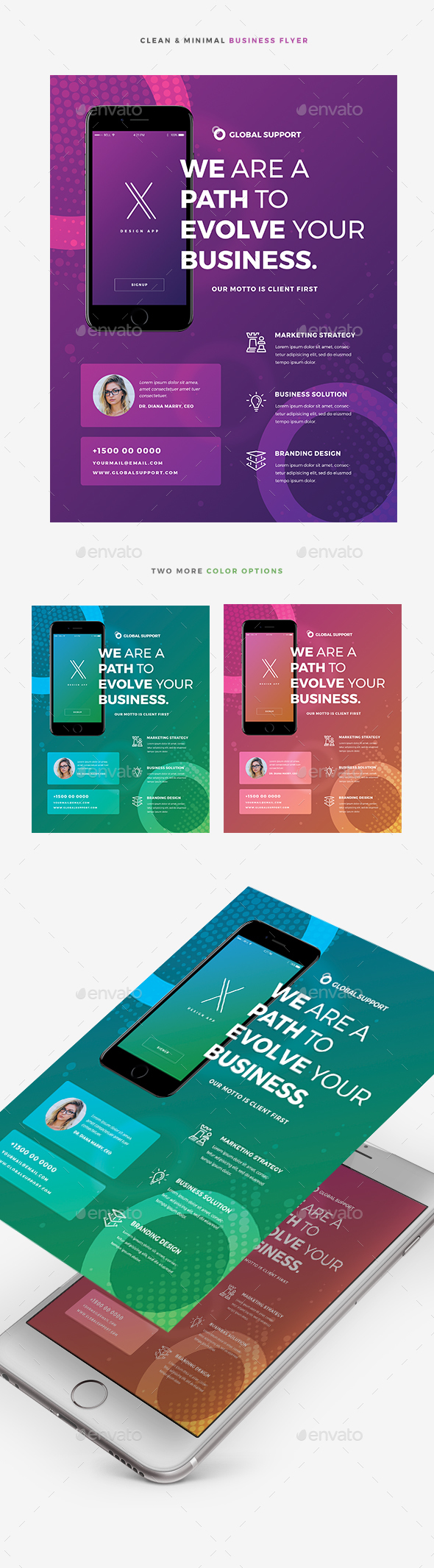 Creative Colorful Business Flyer - Corporate Flyers
