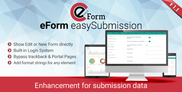 eForm easySubmission - Direct Form Edit & Extended Format String - CodeCanyon Item for Sale