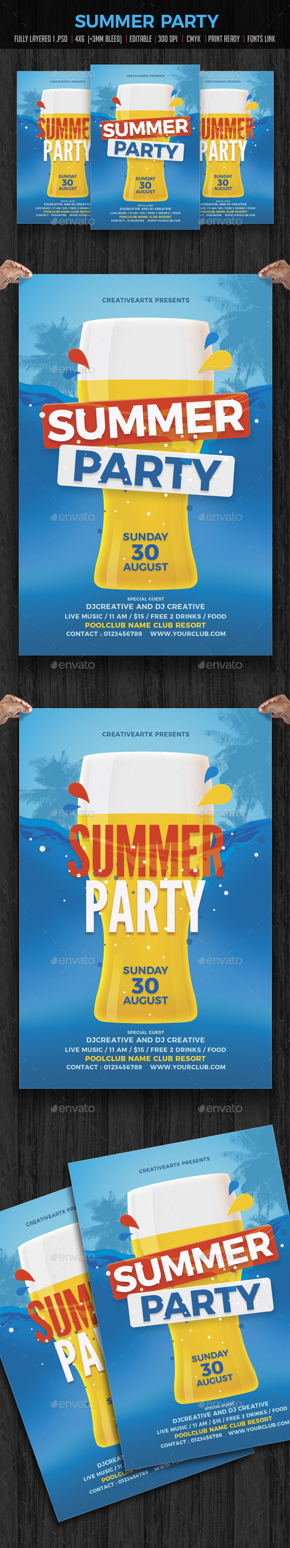 Summer Party - Clubs & Parties Events