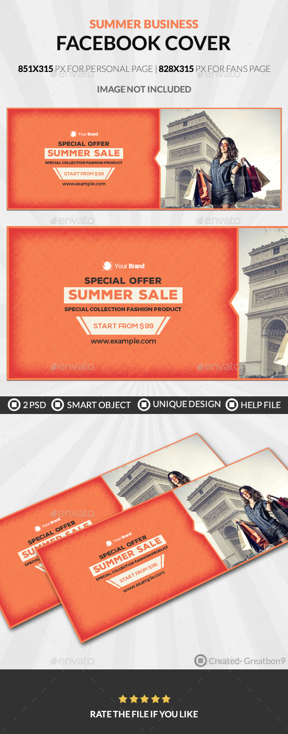Summer Sale Facebook Cover - Facebook Timeline Covers Social Media