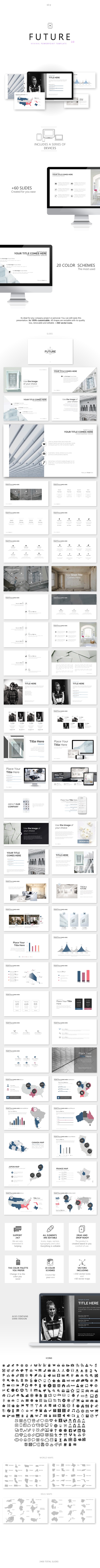 Future 2.0 - Minimal Powerpoint Template - PowerPoint Templates Presentation Templates