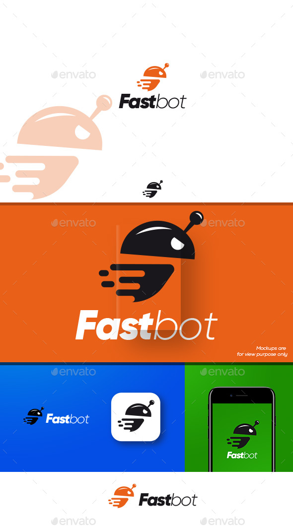 Fastbot Logo - Objects Logo Templates